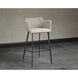 Griffin 38.75 inch November Grey / Bravo Cognac Barstool